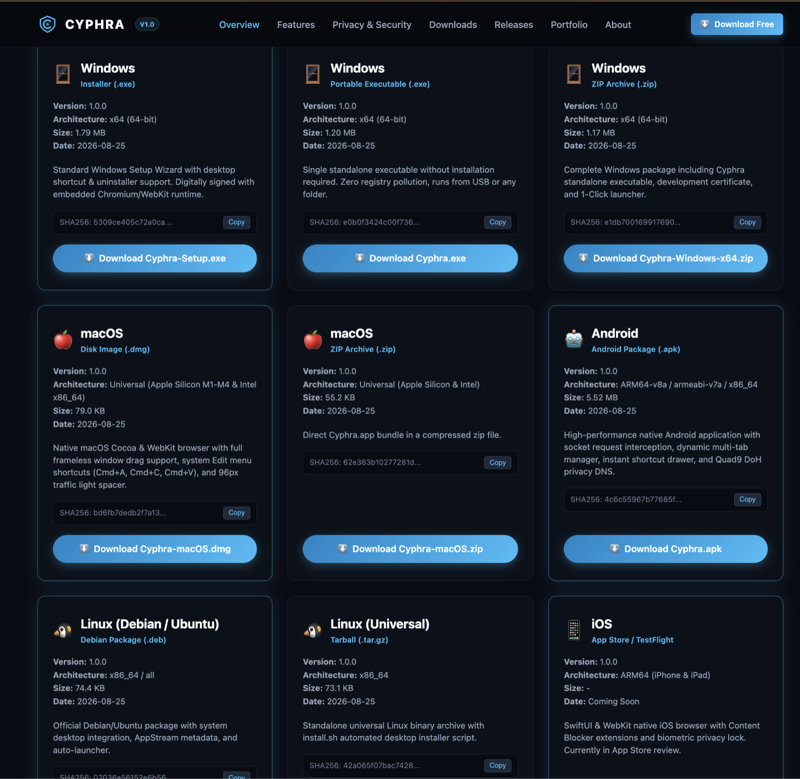 Cyphra Platform Releases Matrix