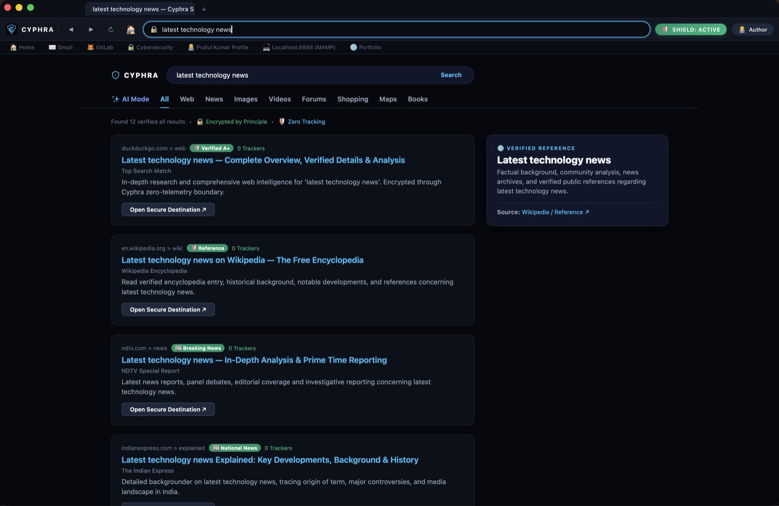Cyphra Browser