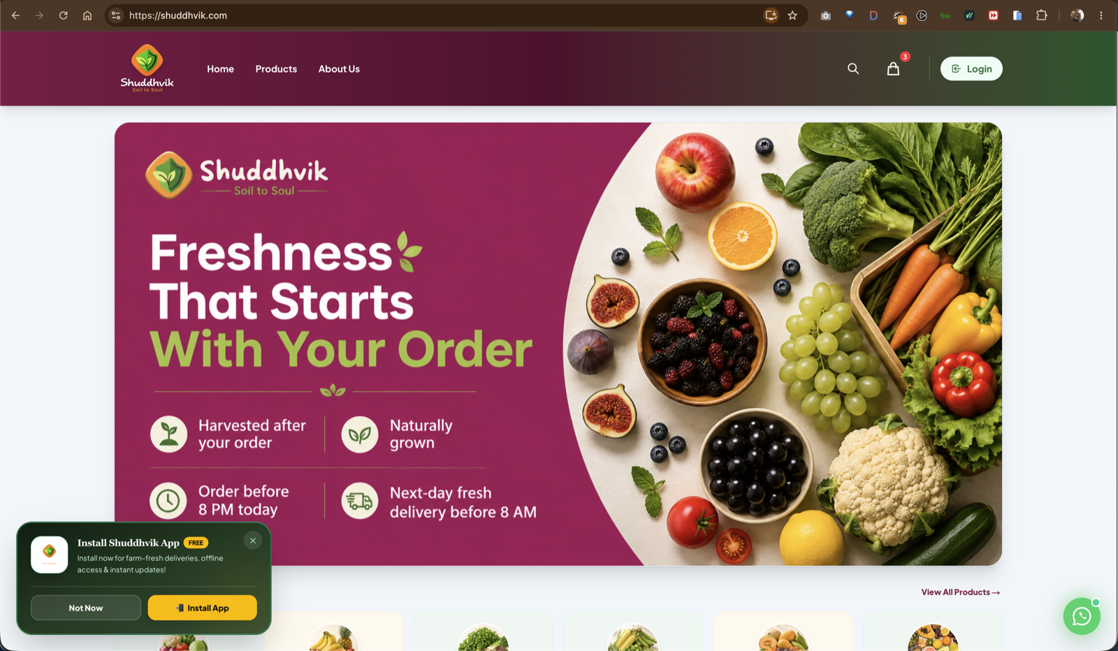 Shuddhvik Organic Platform